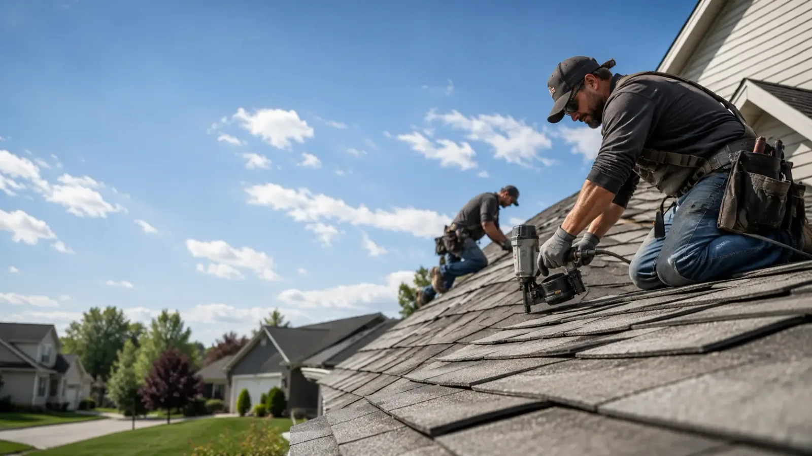 Storm Damage Roof Repair in Glenrock, WY near me